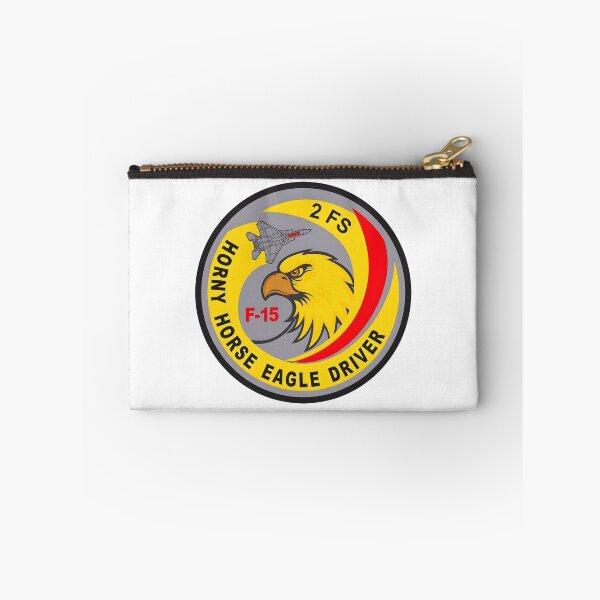 Item preview, 2nd Fighter Squadron F-15 Eagle Driver Military Emblem designed and sold by CharlieDesings.