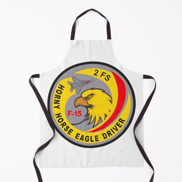Artikelvorschau, Militäremblem des F-15-Fahrers der 2. Jagdstaffel (Eagle) entworfen und verkauft von CharlieDesings.