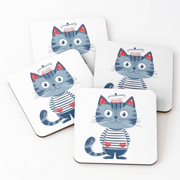 Item preview, Captain Meow of the Seas designed and sold by Retro Whimsy.