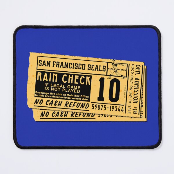 Item preview, San Francisco Seals Tickets designed and sold by Normbot2000.