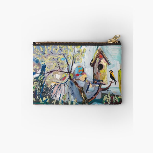 Item preview, The birds have arrived,oil painting. designed and sold by elegantpaterns.