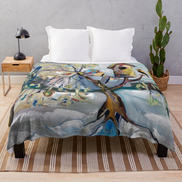 Item preview, The birds have arrived,oil painting. designed and sold by elegantpaterns.