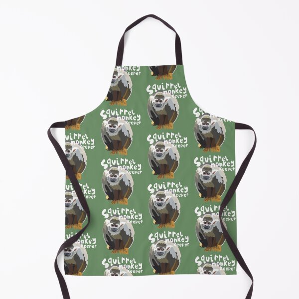 Item preview, Squirrel Monkey Keeper Primate Zookeeper Design designed and sold by PrettylittlepastelUk.