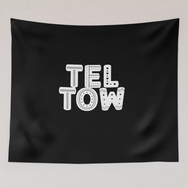 Item preview, Teltow Street Art Design – Retro Typography Look designed and sold by lang-popart.
