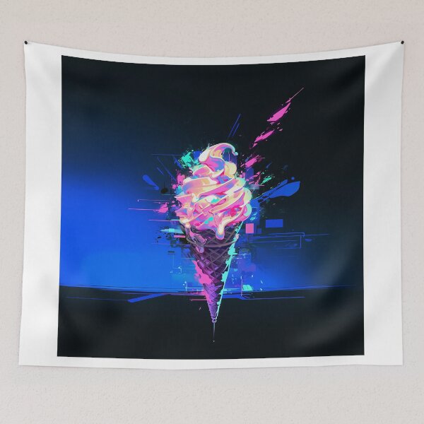 Item preview, Pastel Glitch Ice Cream Dream designed and sold by Christian Weiss.