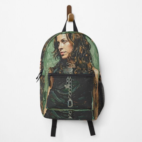 Item preview, Alternative Icon – Alanis Morissette Expressive Oil Portrait designed and sold by Art's Diner.