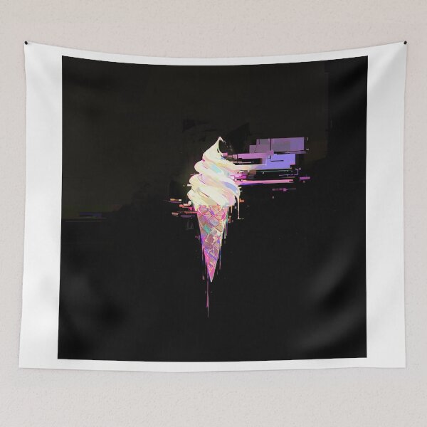 Item preview, Dark Glitch Soft Serve Cone designed and sold by Christian Weiss.