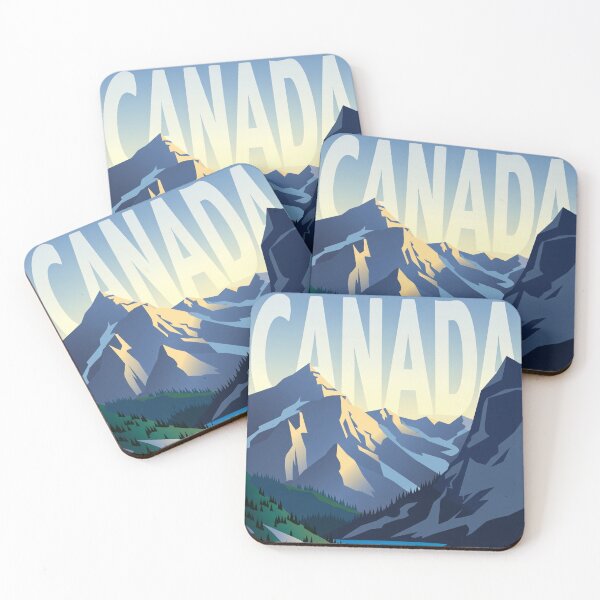 Item preview, Banff Canada Vintage Travel Wall Art designed and sold by Atlas Poster Co..