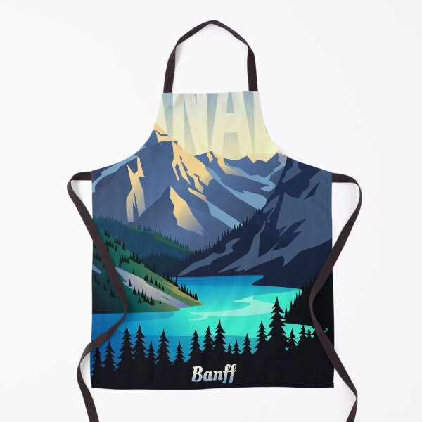 Item preview, Banff Canada Vintage Travel Wall Art designed and sold by Atlas Poster Co..