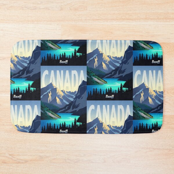 Item preview, Banff Canada Vintage Travel Wall Art designed and sold by Atlas Poster Co..