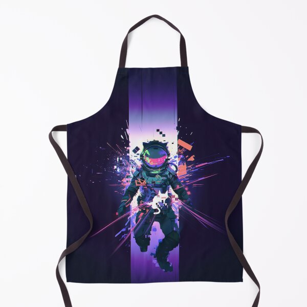 Item preview, Neon Glitch Astronaut Cat designed and sold by Christian Weiss.