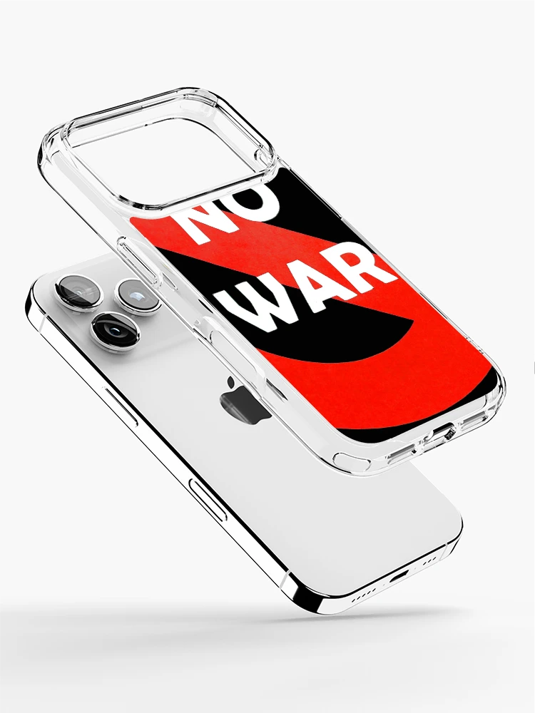 Thumbnail 2 of 5, iPhone Case, No war! designed and sold by RuthFurtado.
