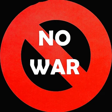 Artwork thumbnail, No war! by RuthFurtado