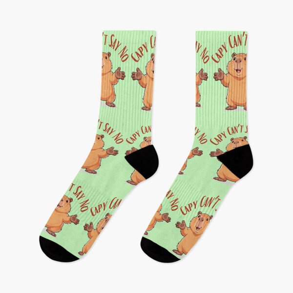 Item preview, Capy Can’t Say No – Socially Tired Introvert Humor designed and sold by Sir Capy B.