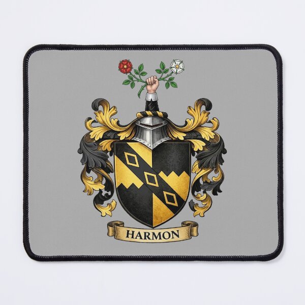 Artikelvorschau, Das Wappen der Familie Harmon entworfen und verkauft von BagTown Clans.
