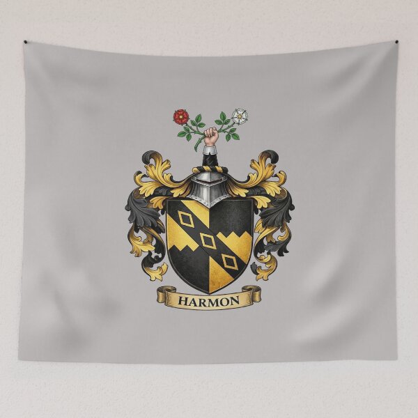 Item preview, The Harmon Family Coat of Arms designed and sold by BagTown Clans.