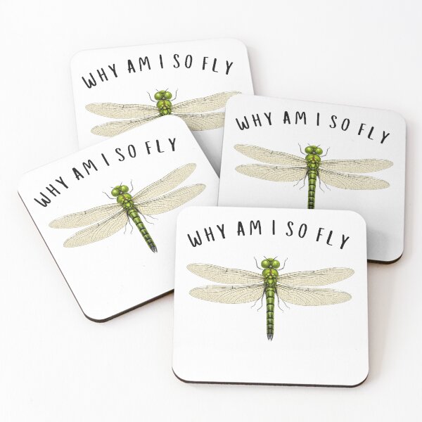 Item preview, Why Am I So Fly Funny Dragonfly Pun Insect Lover designed and sold by faridman.