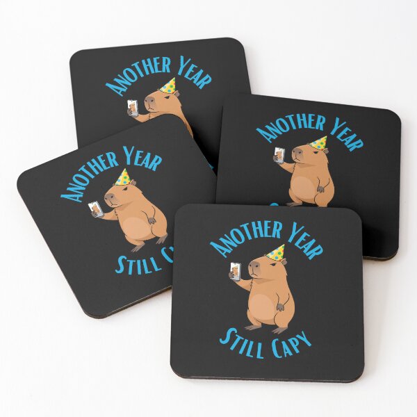 Item preview, Another Year Still Capy – Funny Capybara Birthday Humor designed and sold by Sir Capy B.