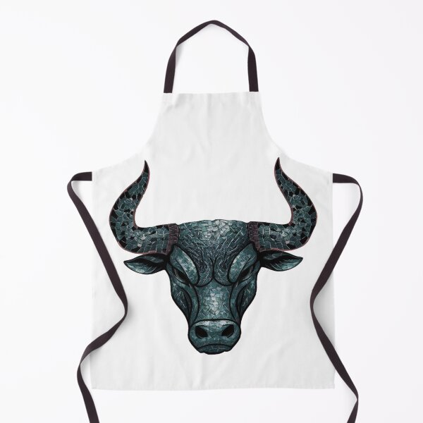 Item preview, Bull head mosaic designed and sold by YounexxART.