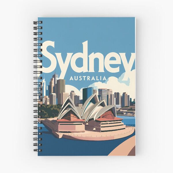 Item preview, Sydney Australia Vintage Travel Wall Art designed and sold by Atlas Poster Co..