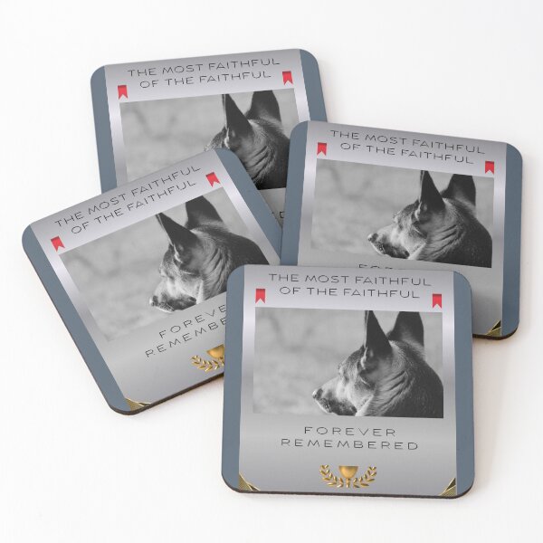 Item preview, German Shepherd Memorial Design – The Most Faithful of Faithful, Forever Remembered – Dog Lover Tribute designed and sold by InkWaveX.