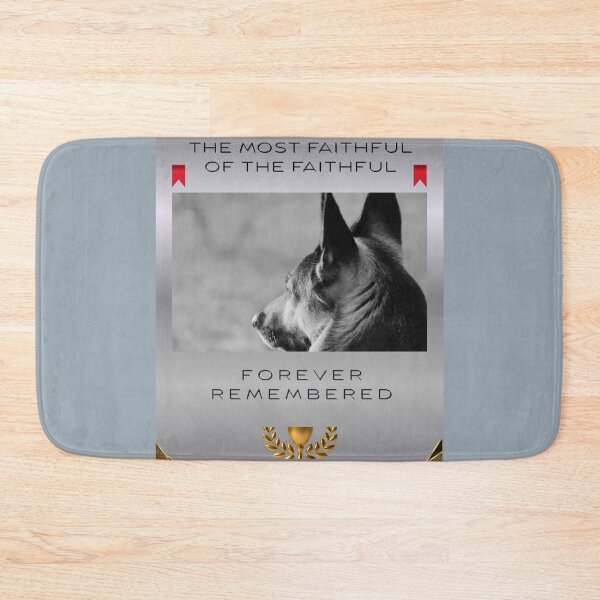 Item preview, German Shepherd Memorial Design – The Most Faithful of Faithful, Forever Remembered – Dog Lover Tribute designed and sold by InkWaveX.