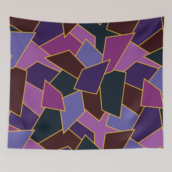 Item preview, Abstract Polygon Pattern with Bold Colors designed and sold by Arturo Daniel Garcia Palomo.