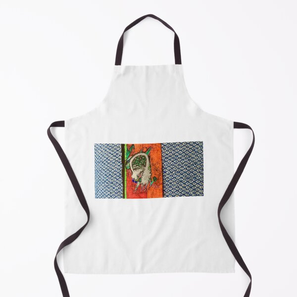 Item preview, Fragmented Signal // Abstract Mixed‑Media Portrait designed and sold by Lawn073.