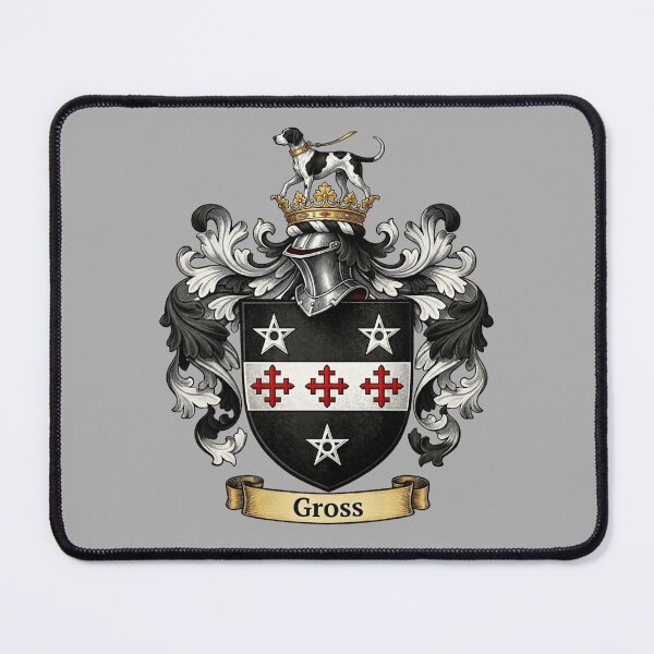 Item preview, The Gross Family Coat of Arms designed and sold by BagTown Clans.