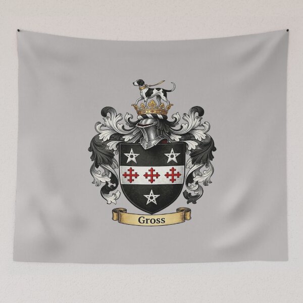 Item preview, The Gross Family Coat of Arms designed and sold by BagTown Clans.