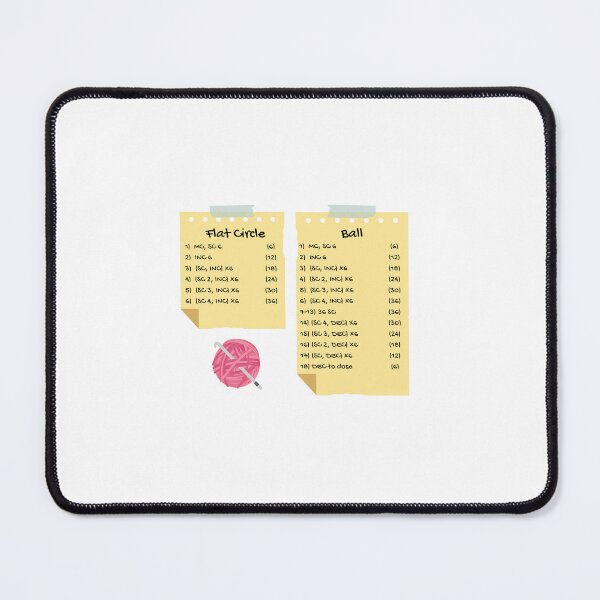 Item preview, Crochet Circle and Ball Cheat Sheet designed and sold by Wyyrmwood.
