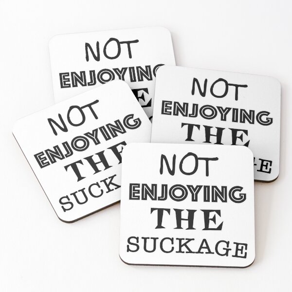 Item preview, Not Enjoying The Suckage designed and sold by Normbot2000.