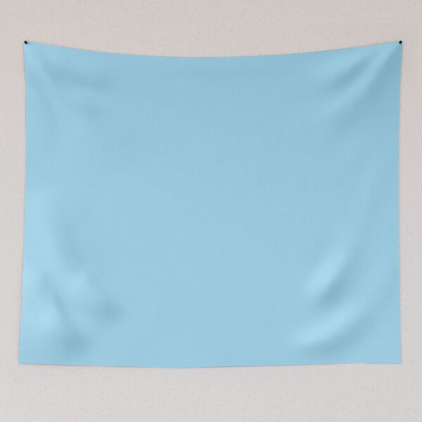 Item preview, Light Blue Solid Plain Background designed and sold by burbankdesigns.