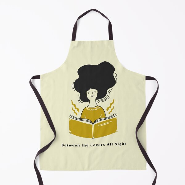Item preview, Between the Covers All Night Funny Bookworm designed and sold by Sachie's Studio.