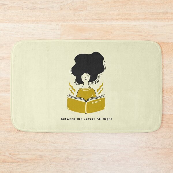 Item preview, Between the Covers All Night Funny Bookworm designed and sold by Sachie's Studio.