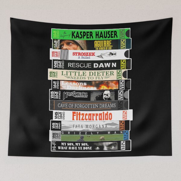 Item preview, Werner Herzog VHS Movies Filmography Stack designed and sold by ourkid.