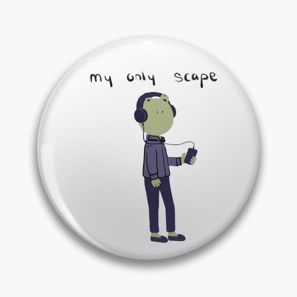 Item preview, Introvert Frog My Only Escape designed and sold by Suiriney.