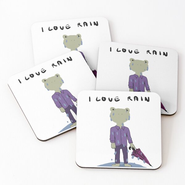 Item preview, Sarcastic Frog I Love Rain designed and sold by Suiriney.