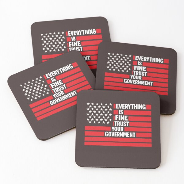 Item preview, Vintage Everything is Fine Trust Your Government Meme designed and sold by faridman.