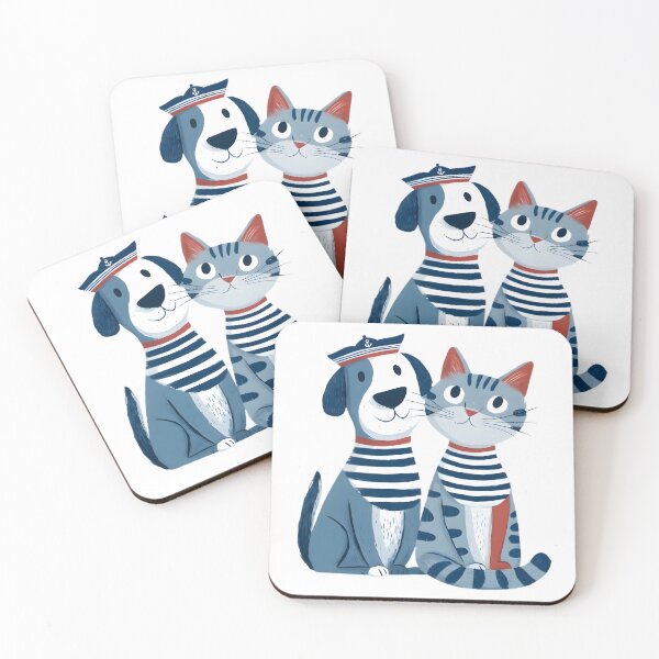 Item preview, Sailor Paws on Deck designed and sold by Retro Whimsy.