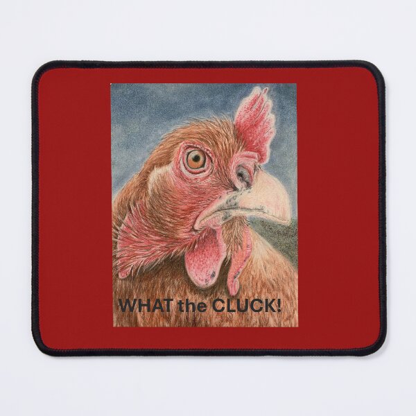 Item preview, Chicken, WHAT the CLUCK! designed and sold by BirdsandMoreArt.