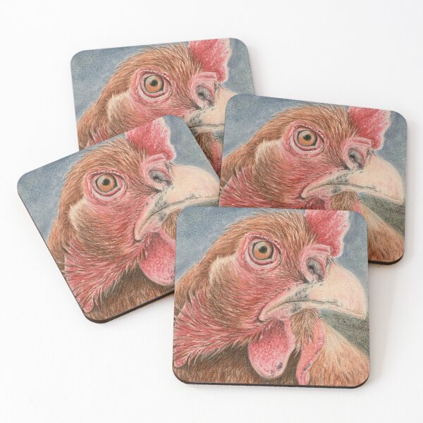 Item preview, Chicken, WHAT the CLUCK! designed and sold by BirdsandMoreArt.