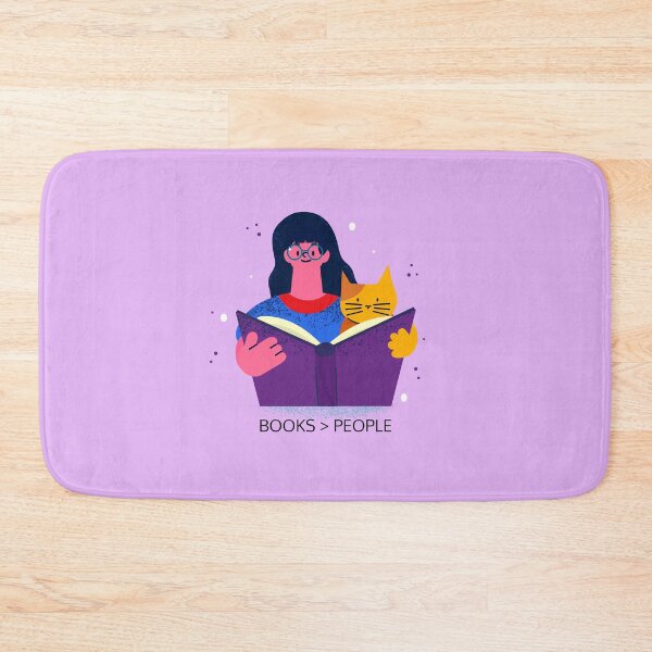 Item preview, Books > People Funny Bookworm designed and sold by Sachie's Studio.