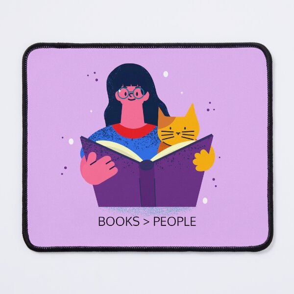 Item preview, Books > People Funny Bookworm designed and sold by Sachie's Studio.