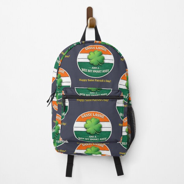 Item preview, St Patrick Day Sassy Lassie Funny Shamrock Irish designed and sold by gear-posters.