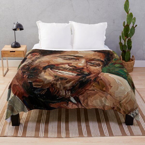 Item preview, The Maestro of Love – Barry White Expressive Oil Portrait designed and sold by Art's Diner.