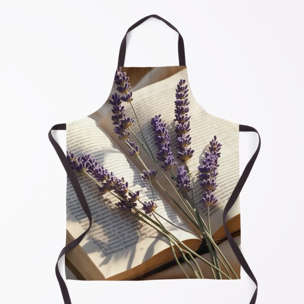 Item preview, Poetry Book with Pressed Lavender – Romantic Academic Print designed and sold by semenol.