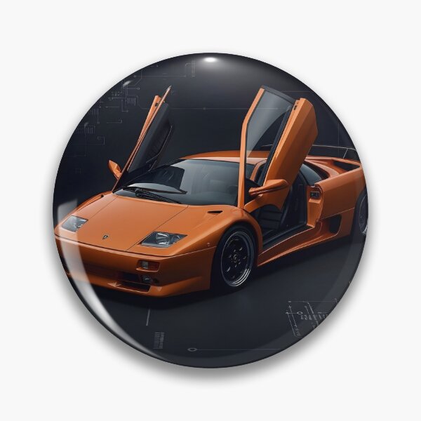 Item preview, Lamborghini Diablo Supercar Poster Classic Lamborghini Wall Art designed and sold by Motorline44.