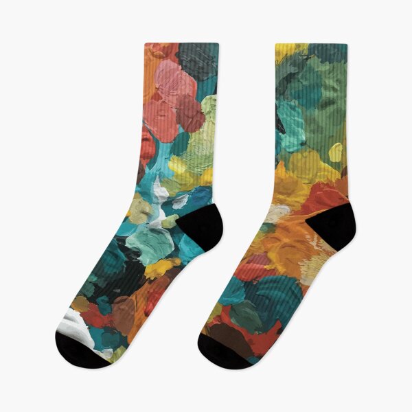Item preview, Vibrant Multicolor Abstract Paint Strokes designed and sold by Arturo Daniel Garcia Palomo.