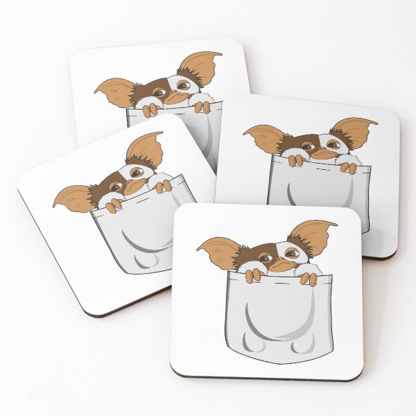 Item preview, Pocket with Gremlin Gizmo funny optical effect | budflux.com designed and sold by Budflux.